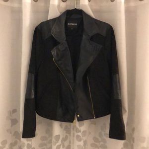 Express Black Motto Jacket